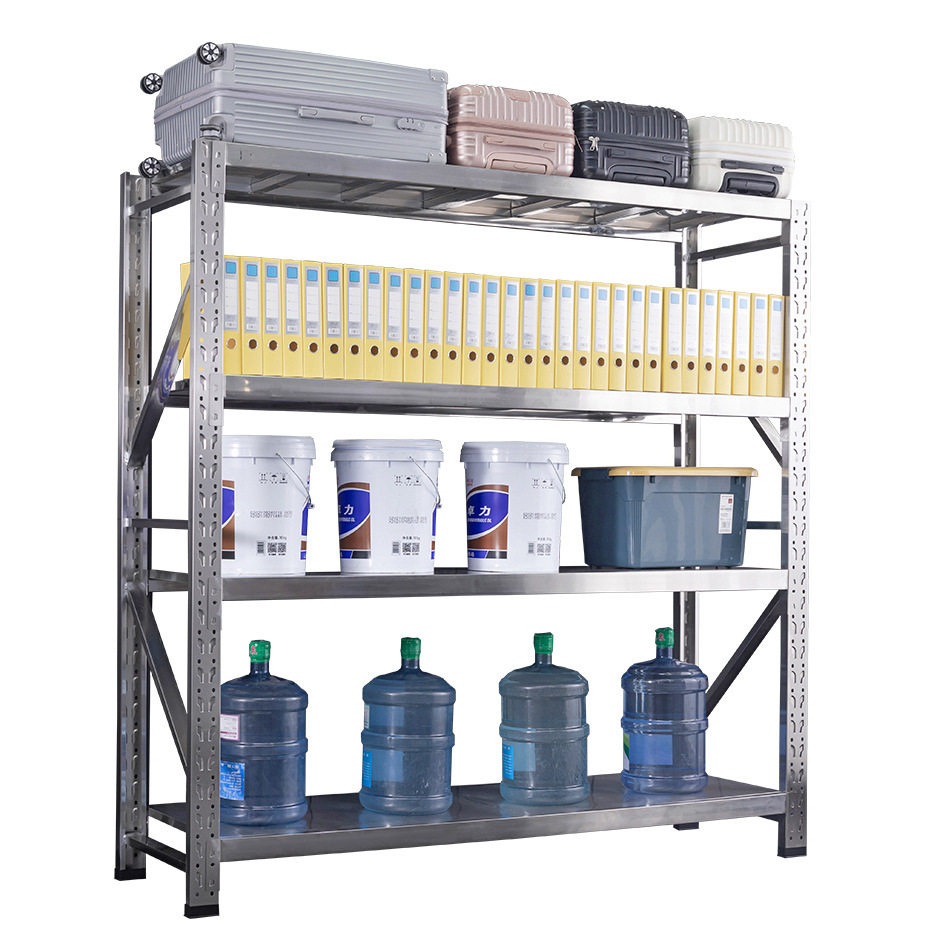 中型仓储货架200公斤4层多功能自由组合收纳架储存架可拆卸加厚,淘宝优惠券,粉丝福利购,淘宝优惠卷