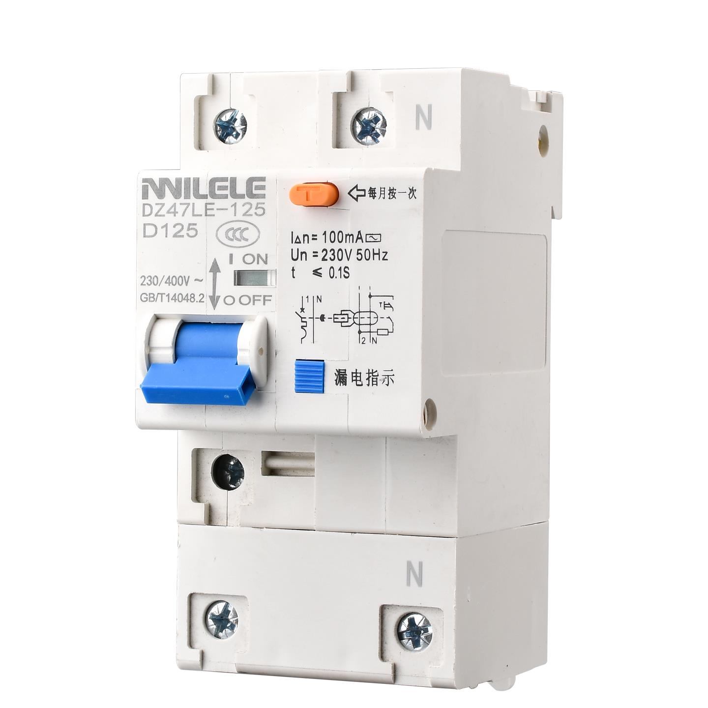 上海漏电保护器2P32A家用1P微型断路保护器DZ47LE3P 4P漏保开关 - 图1