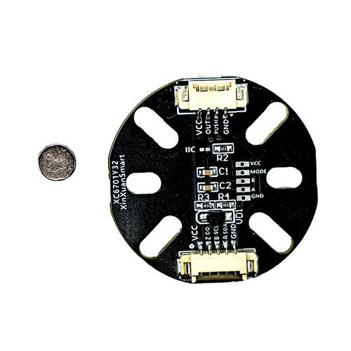 Mt6701磁性编码器高精度14位无刷电机角度测量传感器与磁铁 - 图3