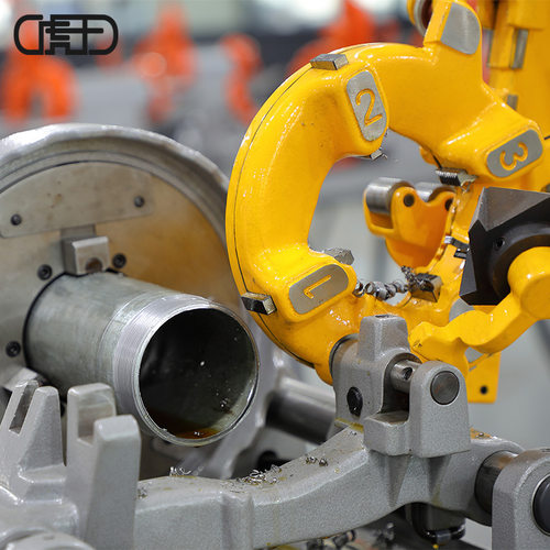 虎王3寸电动套丝机开牙机石油燃气化工多功能专业级套丝机SQ80C1 - 图0