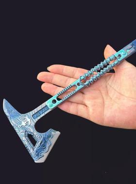 三角洲游戏周边黑海战斧玩具模型全金属合金工艺品摆件游戏礼物