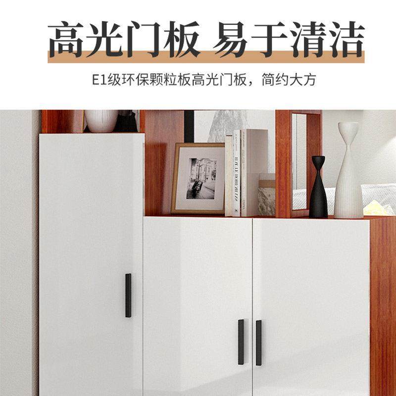 轻奢玄关柜实木隔断进门客厅沙发边鞋柜落地置物架装饰柜简约现代,淘宝优惠券,粉丝福利购,淘宝优惠卷