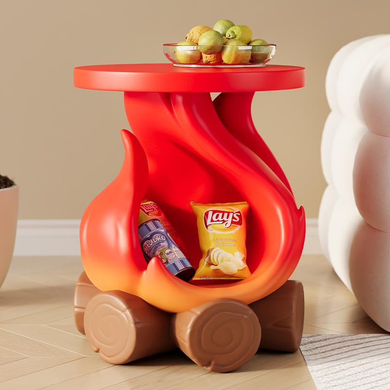 MSKA创意客厅沙发茶几卡通小边几床头柜替代品可移动卧室落地摆件 - 图0