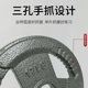 Pure iron painted barbell set fitness equipment combination