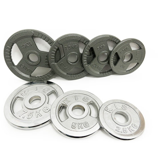 Lawsky outdoor solid cast iron barbell plates