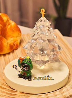 大英博物馆萌猫氛围灯圣诞礼物小夜灯桌面摆件送闺蜜男女生日礼物