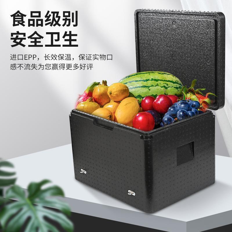 epp外卖箱送餐箱固定架支架专用箱子泡沫骑手电动车车载架保温箱 - 图2