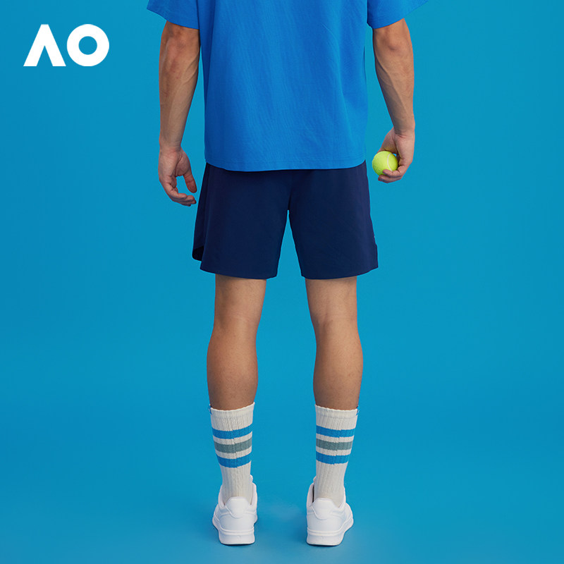 AO澳网运动短裤男女同款网球跑步健身裤子休闲宽松梭织中裤春新款,淘宝优惠券,粉丝福利购,淘宝优惠卷