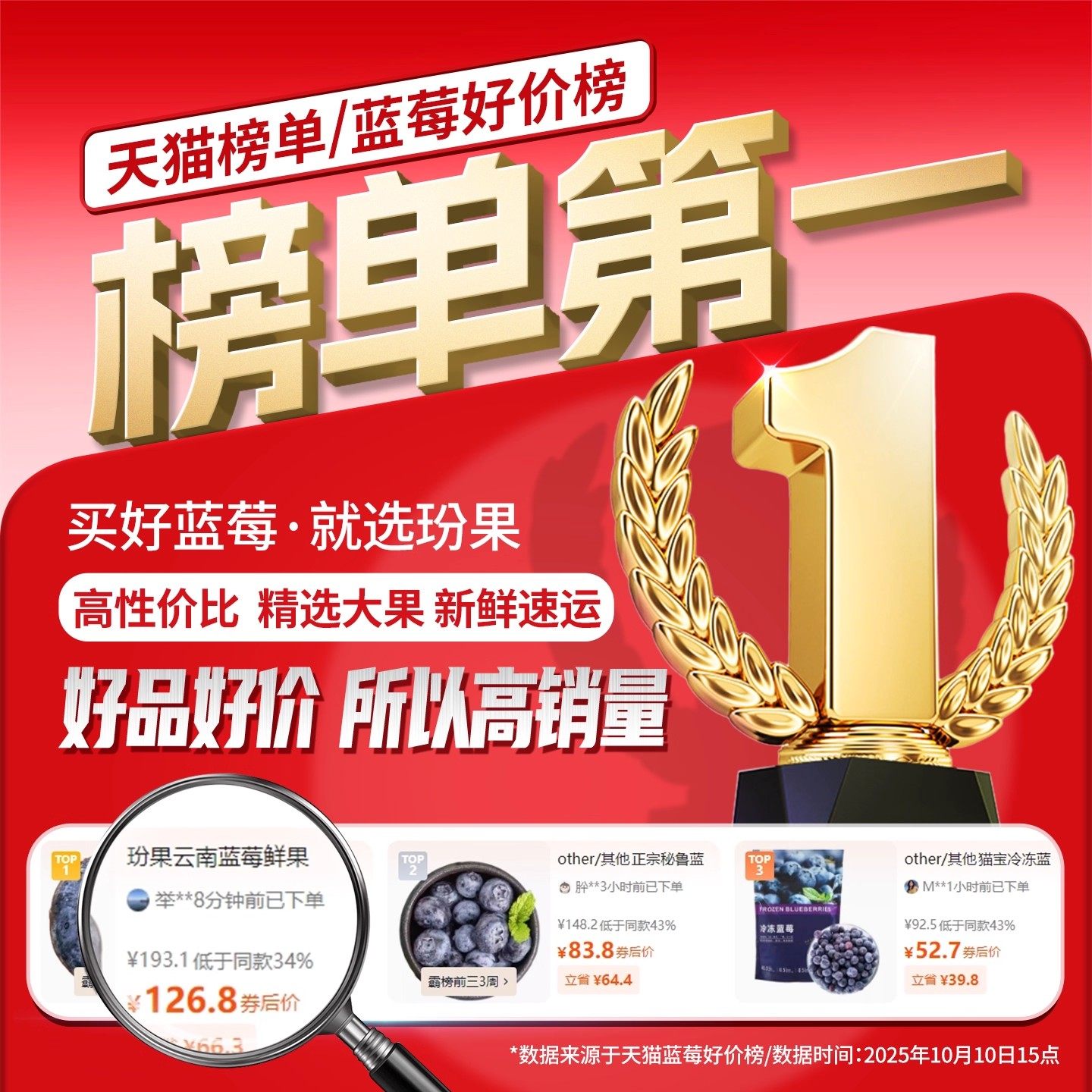 【现货空运】云南蓝莓鲜果当季新鲜水果12盒现摘怡颗孕妇整箱包邮,淘宝优惠券,粉丝福利购,淘宝优惠卷