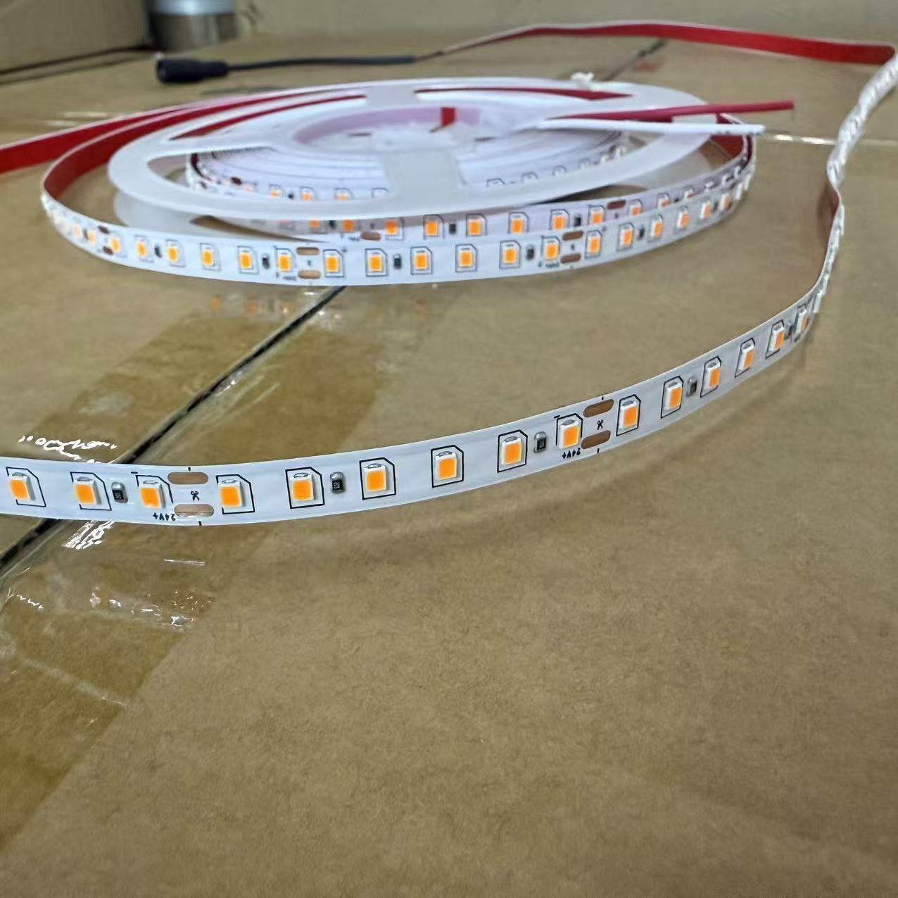 橙黄光led灯带12v24伏橘黄色桔色灯条无暗区高亮超亮灯裸板带背胶,淘宝优惠券,粉丝福利购,淘宝优惠卷