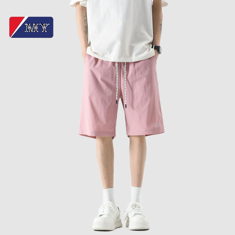 纯棉运动短裤男2025夏季新款男士港风透气宽松直筒休闲五分裤,淘宝优惠券,粉丝福利购,淘宝优惠卷