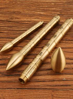 铜文昌笔挂件摆件钥匙扣书房办公室用金榜题名铜笔摆件