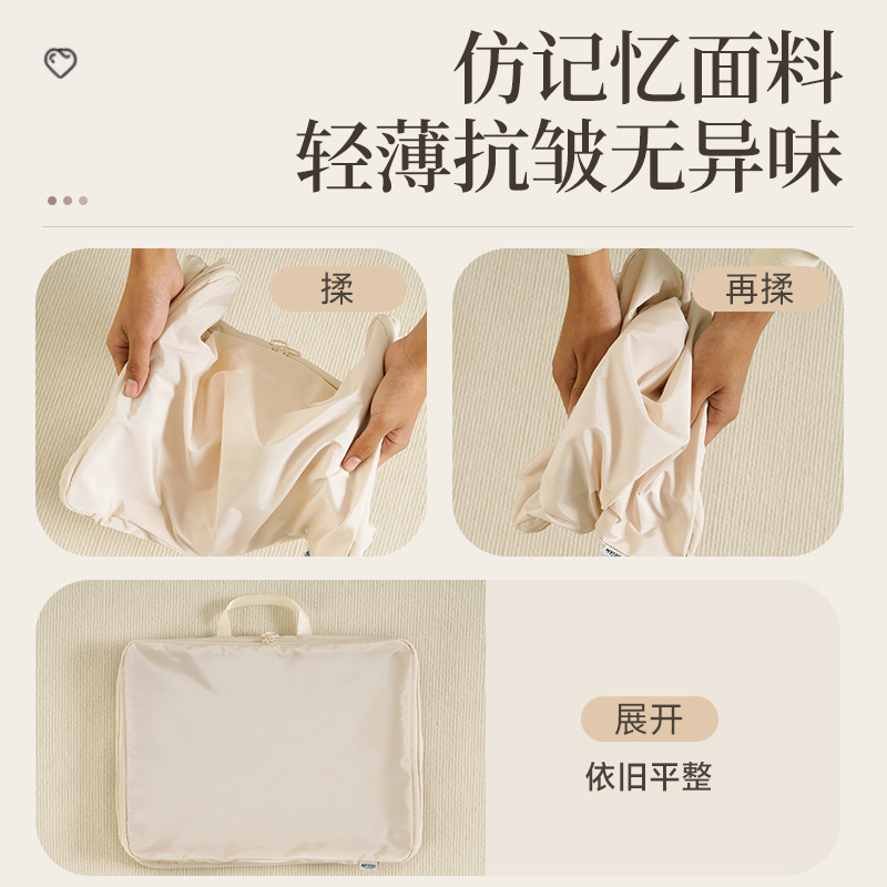 意丝丹旅行收纳袋行李箱开学旅游防水衣服大容量压缩出差分装袋 - 图2