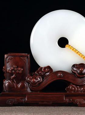 笔筒摆件老板办公室桌面书房装饰品送老师长辈领导商务礼品纪念品