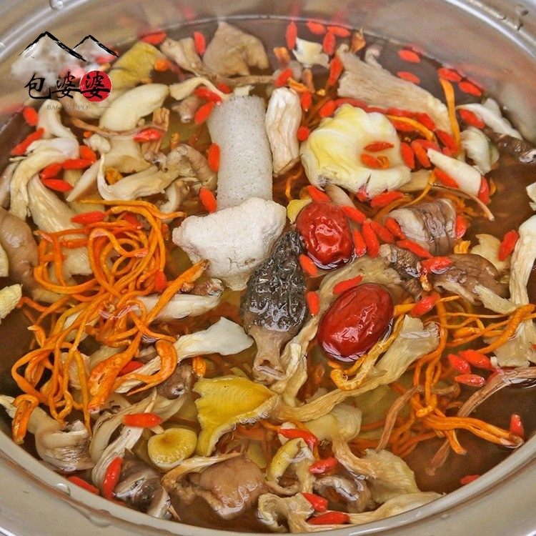 裕泰七彩菌汤包山珍菌菇汤料包60g 云南特产羊肚菌干货家用,淘宝优惠券,粉丝福利购,淘宝优惠卷