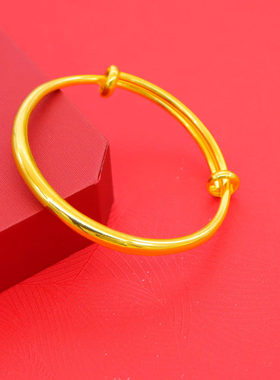 儿童宝宝手镯男女光面镯