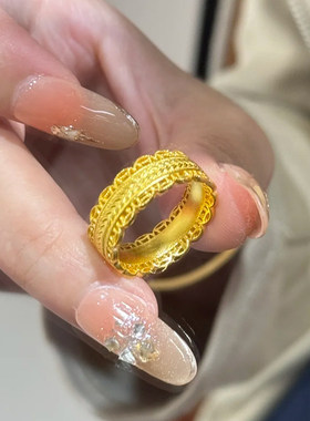 金店同款腰缠万贯铜钱古