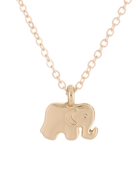 幸运大象船锚马蹄翅膀蝴蝶结项链