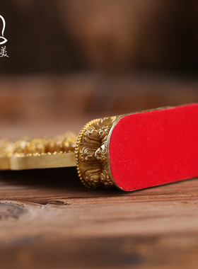 极速惠尔美黄g铜实心铸造工艺供奉水供五路财神黄财神托盘家用供