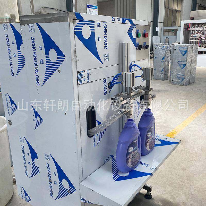 半自动定量日化分装机 双头洗衣液洗护用品灌装机 食用油灌装机,淘宝优惠券,粉丝福利购,淘宝优惠卷