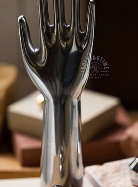 轴年 Rolling time 复古铝手摆件 工业风道具搭配装饰