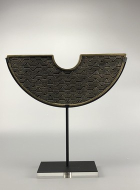 现代新中式创意亚克力树脂工艺品 样板间酒店别墅艺术品软装饰品