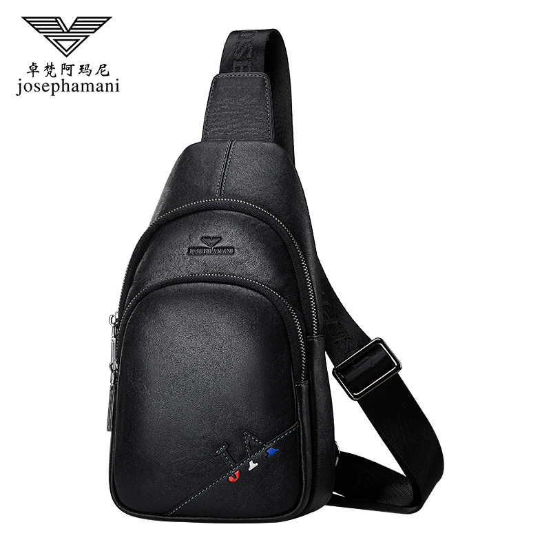 卓梵阿玛尼男士胸包2019 ins 起远箱包男士包袋