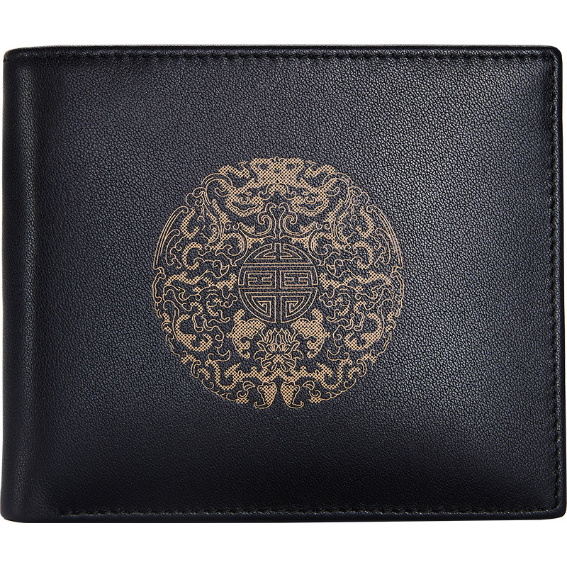 2020新款卓梵阿玛尼男士短款纯钱包 起远箱包钱包