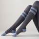 New Pilates five-finger calf socks for women professional anti-