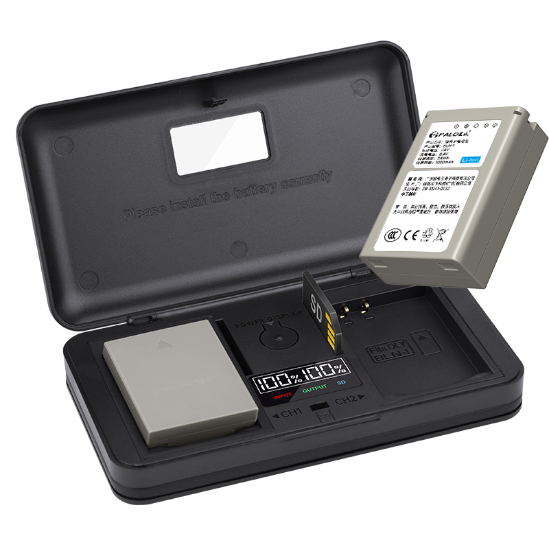 【国家3C认证】CITYORK BLN1相机电池适用奥林巴斯EM1 EM5 EP5 E-M5 M2 Mark II PEN-F充电器套装数码配件 - 图3