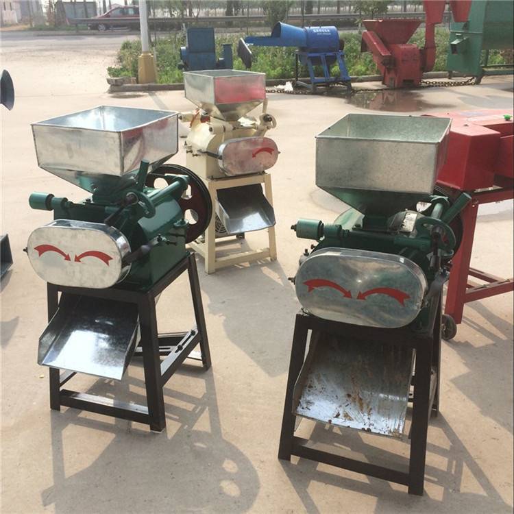 Extremely fast new soybean b flattening grain extrusion machine brewing equipment sorghum crusher S machine small workshop grains