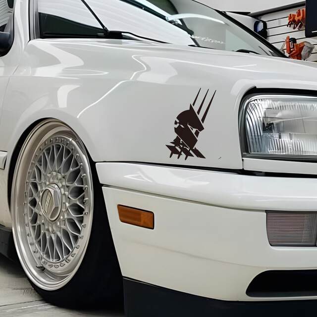 Tomorrow Ark Camp Vehicle Sticker PVC Waterproof Easy to Tear