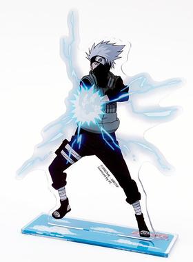 正版授权星河动漫火影忍者动画亚克力摆件我爱罗佐助鸣人佐助立牌