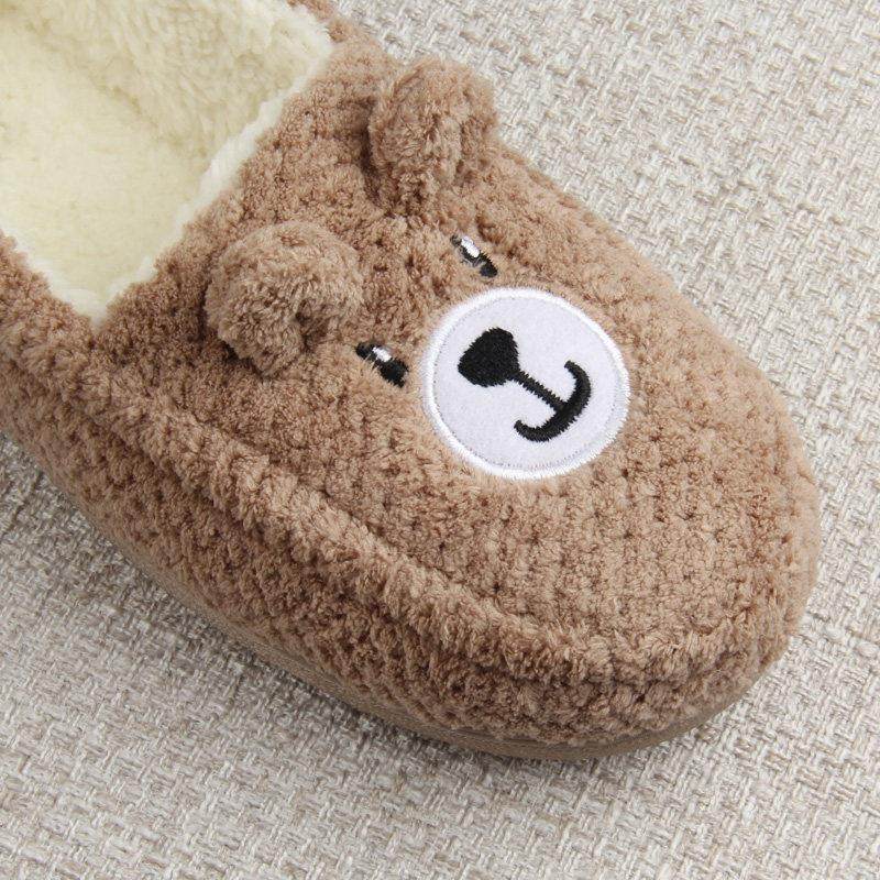 新款出口女士包跟棉拖鞋秋冬保暖居家用防滑刺绣毛绒月子豆豆棉鞋,淘宝优惠券,粉丝福利购,淘宝优惠卷