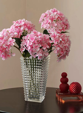 高端绣球仿真花婚庆婚礼手捧花假花家居客厅布置桌面装饰摆件