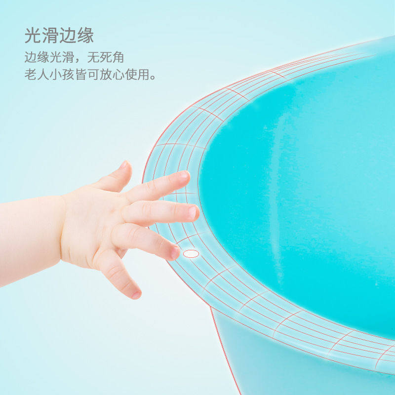 儿童浴盆大号婴儿浴盆洗澡盆加厚洗澡盆可坐沐浴桶新生儿用品,淘宝优惠券,粉丝福利购,淘宝优惠卷