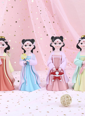 2025新品古典美女树脂摆件创意装饰闺房家居装饰品