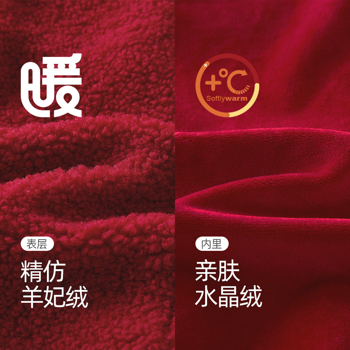 女童背心裙秋冬小童连衣裙儿童冬季加绒裙子红色童装周岁礼服宝宝,淘宝优惠券,粉丝福利购,淘宝优惠卷