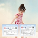 Jellybaby girls one-piece swimsuit summer baby sun protection swimsuit children's cool 5-year-old children's swimming clothes