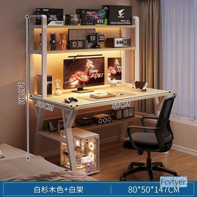 Ji Feixiang student student writing e-sports desk office 00 desk book bookshelf one male desk hole board study computer desk