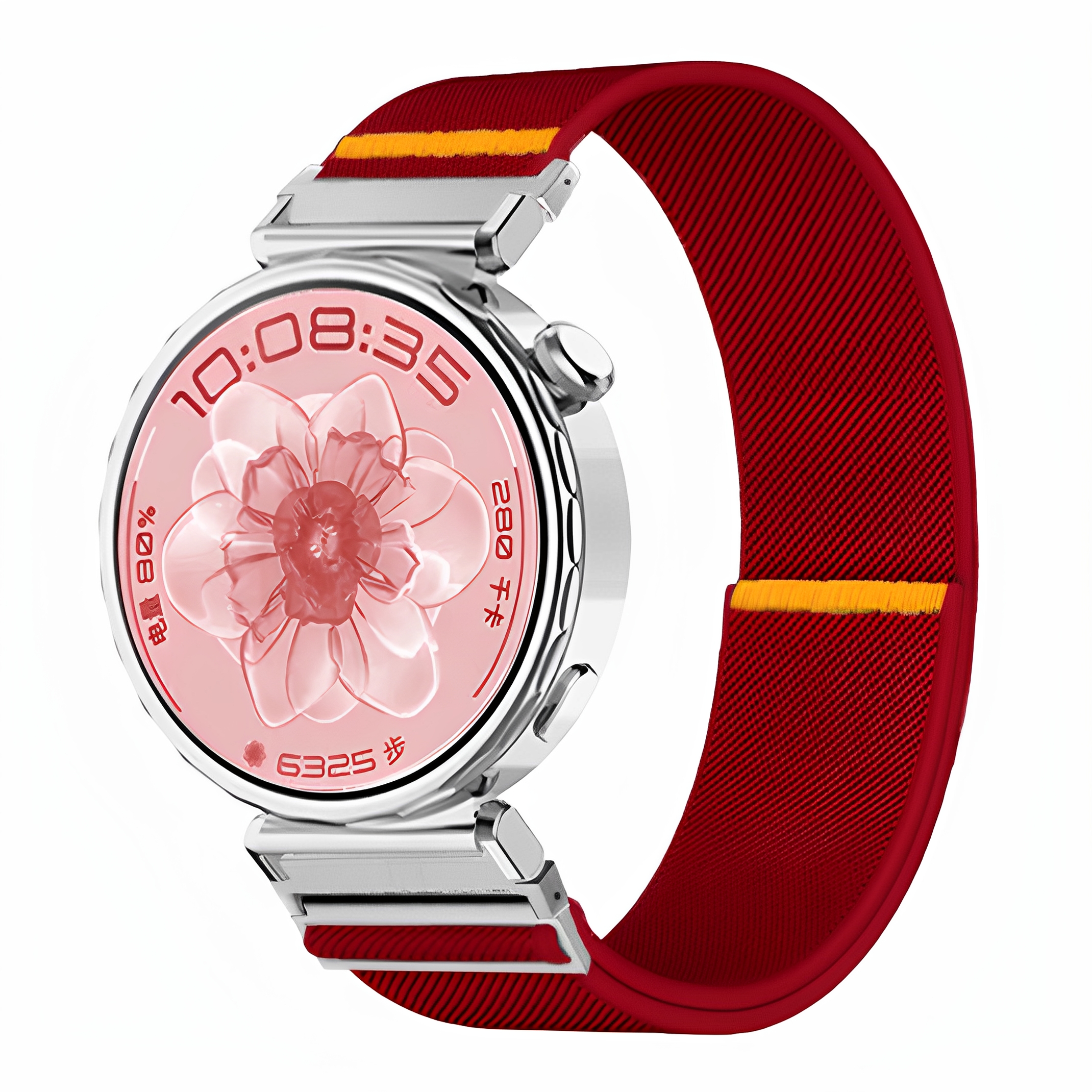 适用OPPO Watch X2 Mini尼龙表带女款小金表运动OPPO WatchX/4Pro腕带华为GT4 41mm夏季防水GT5pro高级时尚 - 图1