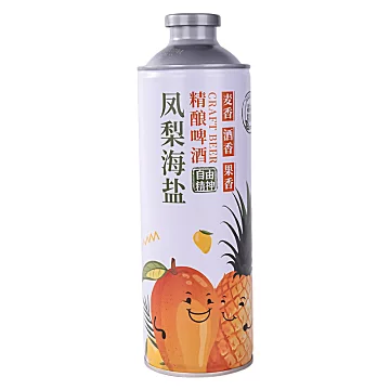 【星谷】霜城精酿凤梨海盐果味啤酒[2元优惠券]-寻折猪