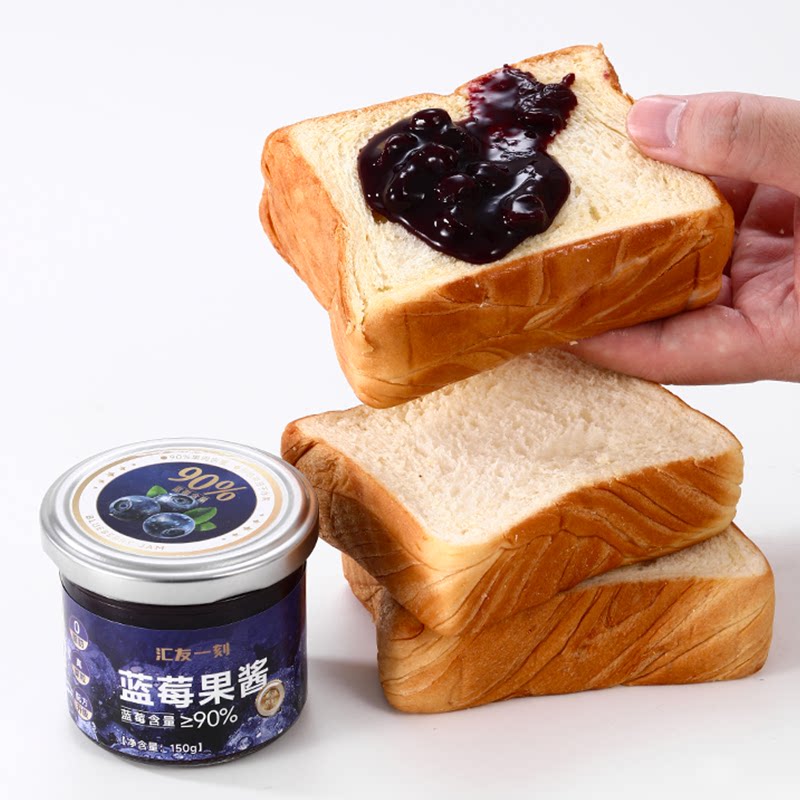 汇友一刻黄油牛乳厚切吐司西梅巧克力味全麦面包代早餐小零食整箱
