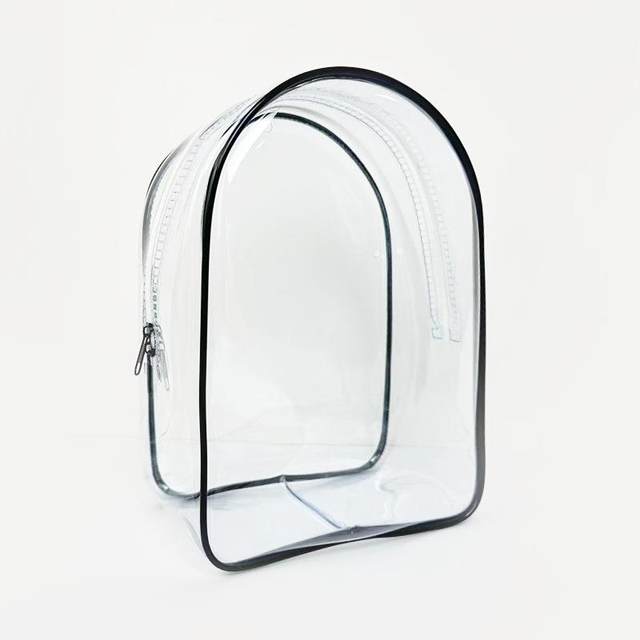 Cotton doll pain bag high translucent plush toy dustproof storage hanging bag 20cm doll out of transparent baby walking bag