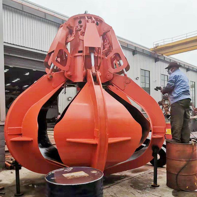 电动液压抓斗电动抓斗河道清淤无线遥控液压抓斗起重机多瓣抓斗,淘宝优惠券,粉丝福利购,淘宝优惠卷