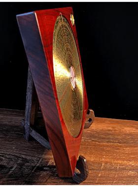 hmlp01红全铜风水精罗九盘高度木专业精准七八寸三元三合综合纯铜