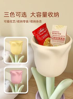 大号家居厅北欧BJ1838 郁金柜香落地花瓶件摆客电视旁边网红开业