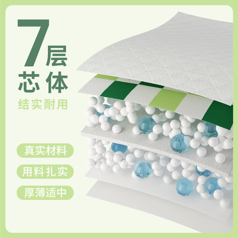 HakiHaki宠物用品尿布加厚除臭吸水一次性狗尿垫狗厕所用品尿不湿