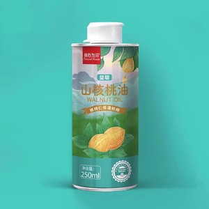 绿蕾益聪山核桃油250ml*2瓶礼盒装