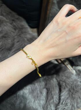 【金风轻舞】沙金镂空系列小搭子手链高颜值轻奢个性高级感时尚女